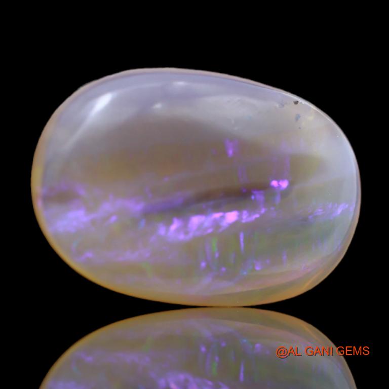 10.20 Cts Unheated Australian Fire Opal Loose Gemstone Oval Cabochon Natural 20x13x5 mm A-32