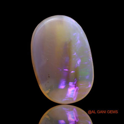 10.20 Cts Unheated Australian Fire Opal Loose Gemstone Oval Cabochon Natural 20x13x5 mm A-32