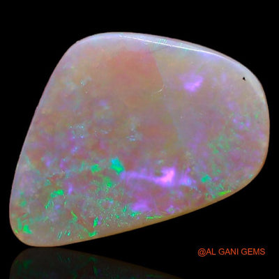 2.60 Cts Natural Australian Fire Opal Loose Gemstone Fancy Cabochon 15x10x2 mm A-330