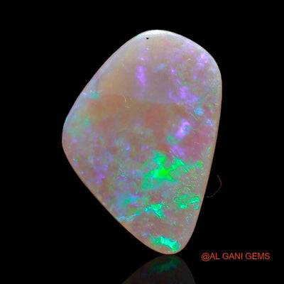 2.60 Cts Natural Australian Fire Opal Loose Gemstone Fancy Cabochon 15x10x2 mm A-330