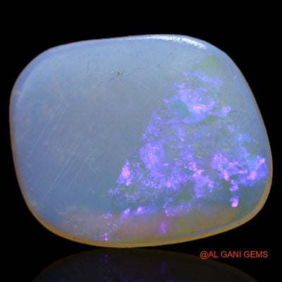 Natural Fire Opal Gemstone 2.40 Cts Loose Fancy Cabochon From Australia 14x11x2 mm A-331