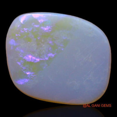 Natural Fire Opal Gemstone 2.40 Cts Loose Fancy Cabochon From Australia 14x11x2 mm A-331