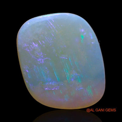 Natural Fire Opal Gemstone 2.40 Cts Loose Fancy Cabochon From Australia 14x11x2 mm A-331