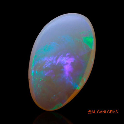 Natural Fire Opal Gemstone 2.80 Cts Loose Fancy Cabochon From Australia 14x9x3 mm A-332
