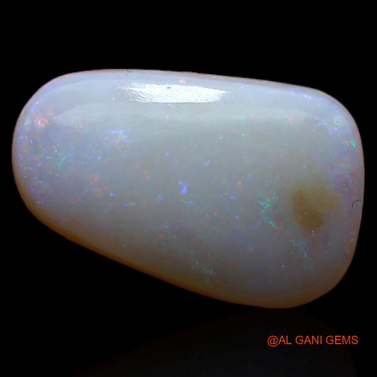 3.65 Cts Natural Australian Fire Opal Loose Gemstone Fancy Cabochon 14x9x4 mm A-334
