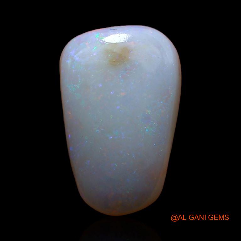 3.65 Cts Natural Australian Fire Opal Loose Gemstone Fancy Cabochon 14x9x4 mm A-334