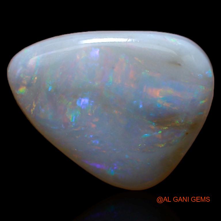 Natural Untreated Fire Opal Loose Gemstone Fancy Cabochon From Australia 4.30 Cts 13x10x4 mm A-335
