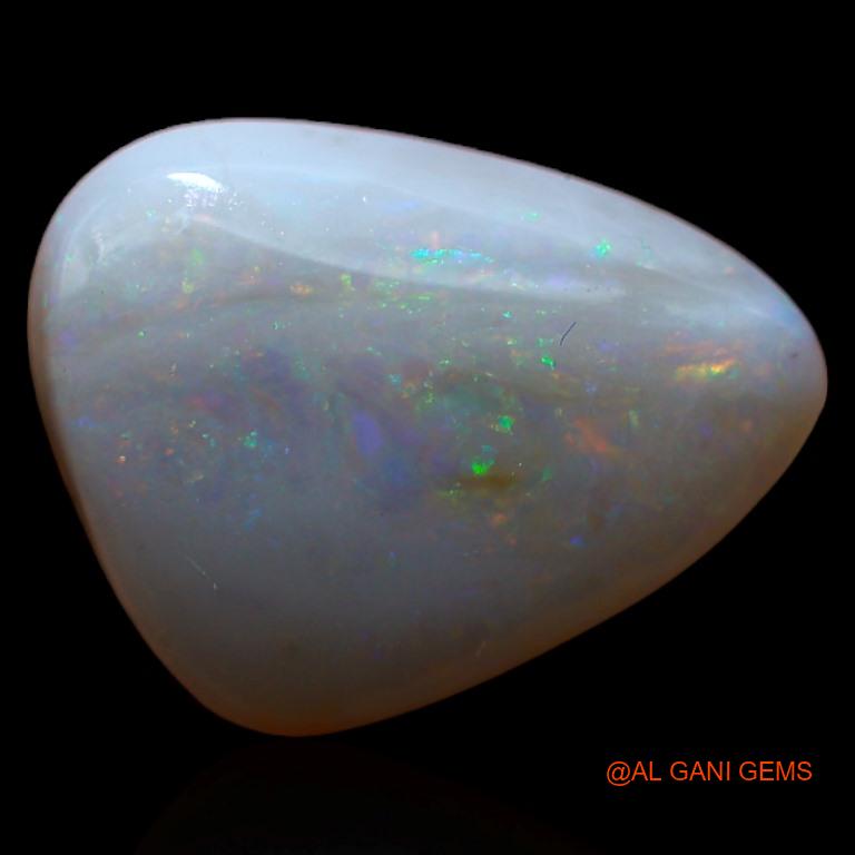 Natural Untreated Fire Opal Loose Gemstone Fancy Cabochon From Australia 4.30 Cts 13x10x4 mm A-335