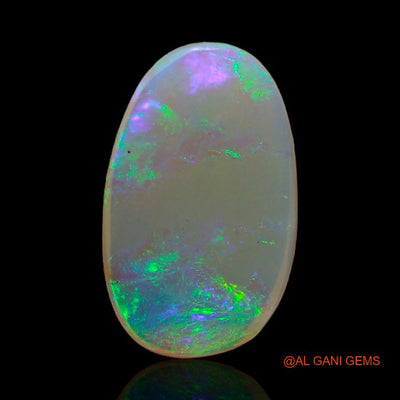2.75 Cts Natural Australian Fire Opal Loose Gemstone Fancy Cabochon 14x9x3 mm A-336