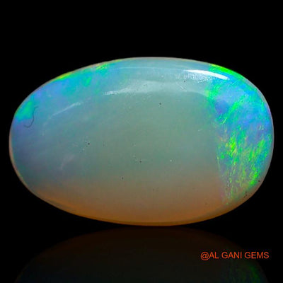 2.75 Cts Natural Australian Fire Opal Loose Gemstone Fancy Cabochon 14x9x3 mm A-336