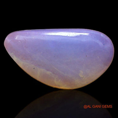 Natural Untreated Fire Opal Loose Gemstone Fancy Cabochon From Australia 2.95 Cts 16x8x3 mm A-337