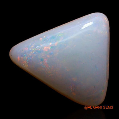 3.60 Cts Natural Australian Fire Opal Loose Gemstone Trillion Cabochon 12x11x4 mm A-338