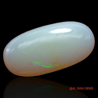 2.25 Cts Natural Australian Fire Opal Loose Gemstone Oval Cabochon 15x7x2 mm A-339