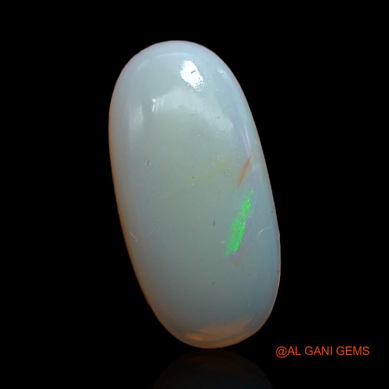 2.25 Cts Natural Australian Fire Opal Loose Gemstone Oval Cabochon 15x7x2 mm A-339