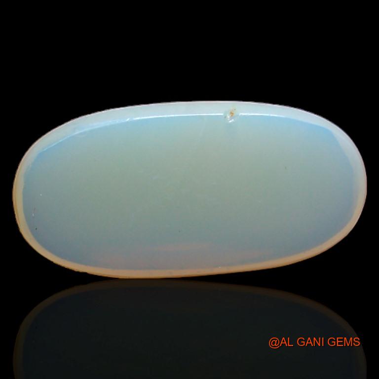 2.25 Cts Natural Australian Fire Opal Loose Gemstone Oval Cabochon 15x7x2 mm A-339