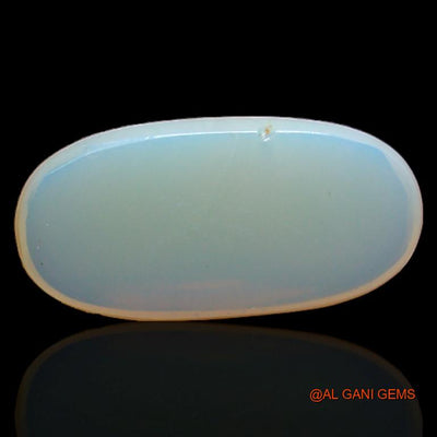 2.25 Cts Natural Australian Fire Opal Loose Gemstone Oval Cabochon 15x7x2 mm A-339