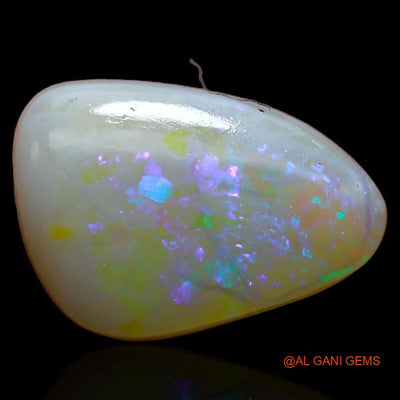 2.80 Cts Natural Australian Fire Opal Fancy Cabochon Loose Gemstone For Jewelry 12x9x3 mm A-341