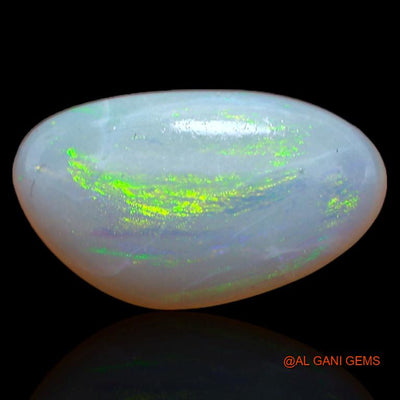 3.05 Cts Natural Australian Fire Opal Loose Gemstone Fancy Cabochon 15x8x3 mm A-343