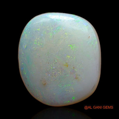 Natural Untreated Fire Opal Loose Gemstone Fancy Cabochon From Australia 2.90 Cts 13x11x2 mm A-344