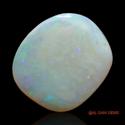 Natural Untreated Fire Opal Loose Gemstone Fancy Cabochon From Australia 2.90 Cts 13x11x2 mm A-344