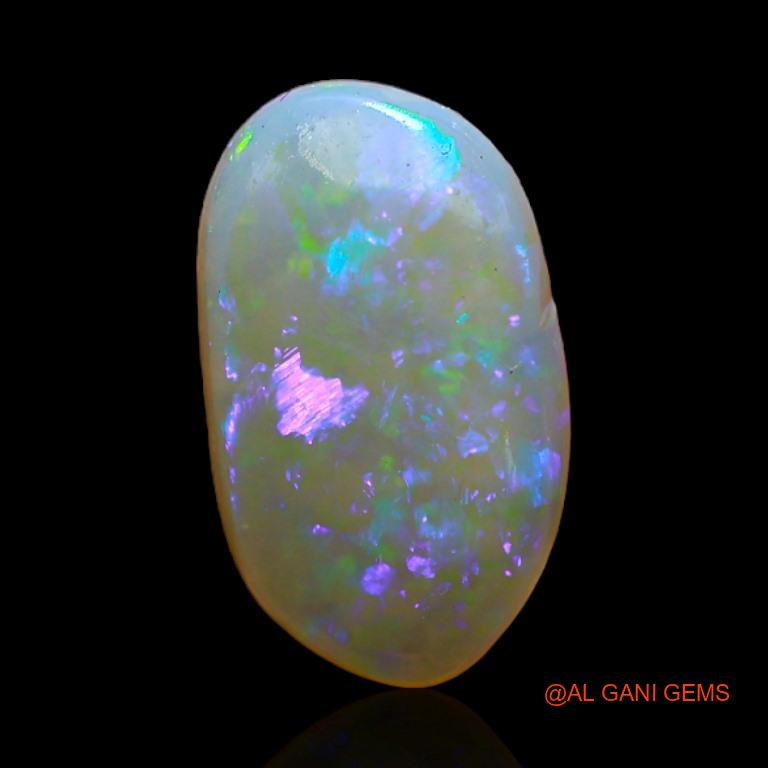 2.40 Cts Natural Australian Fire Opal Fancy Cabochon Loose Gemstone For Jewelry 13x7x3 mm A-349