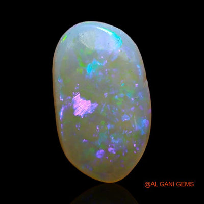 2.40 Cts Natural Australian Fire Opal Fancy Cabochon Loose Gemstone For Jewelry 13x7x3 mm A-349