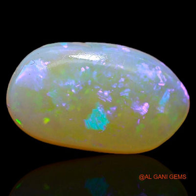 2.40 Cts Natural Australian Fire Opal Fancy Cabochon Loose Gemstone For Jewelry 13x7x3 mm A-349