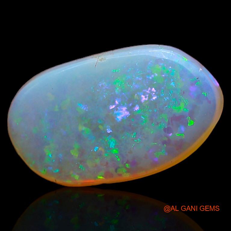 2.40 Cts Natural Australian Fire Opal Fancy Cabochon Loose Gemstone For Jewelry 13x7x3 mm A-349