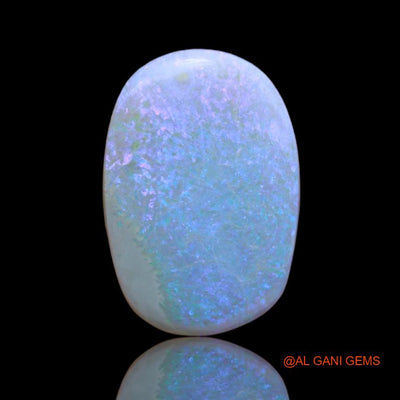 Natural Untreated Fire Opal Loose Gemstone Oval Cabochon From Australia 10.35 Cts 21x14x4 mm A-34