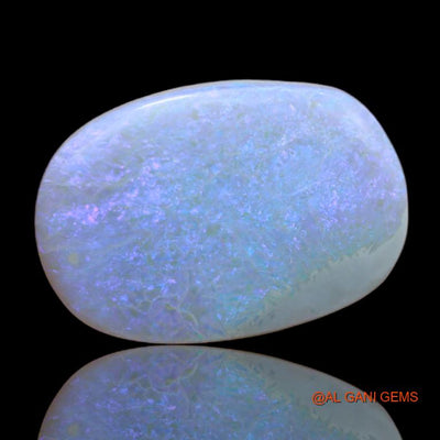 Natural Untreated Fire Opal Loose Gemstone Oval Cabochon From Australia 10.35 Cts 21x14x4 mm A-34