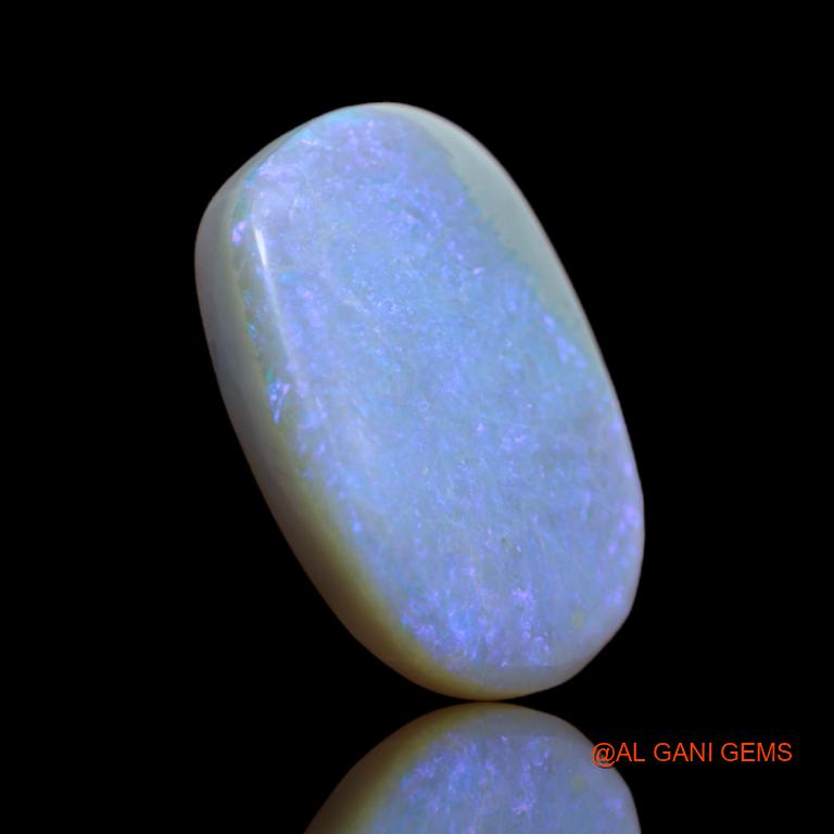 Natural Untreated Fire Opal Loose Gemstone Oval Cabochon From Australia 10.35 Cts 21x14x4 mm A-34