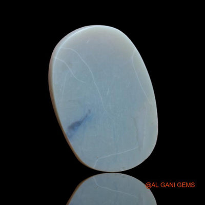 Natural Untreated Fire Opal Loose Gemstone Oval Cabochon From Australia 10.35 Cts 21x14x4 mm A-34