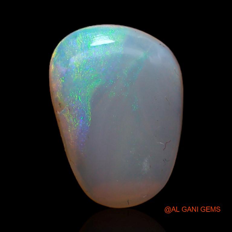 2.70 Cts Natural Australian Fire Opal Loose Gemstone Fancy Cabochon 12x9x3 mm A-350
