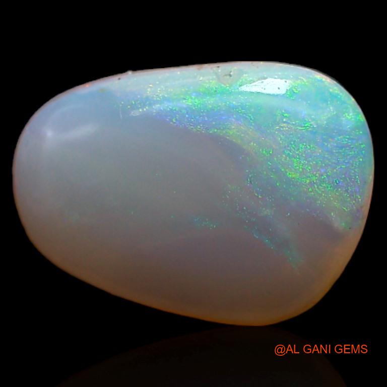 2.70 Cts Natural Australian Fire Opal Loose Gemstone Fancy Cabochon 12x9x3 mm A-350