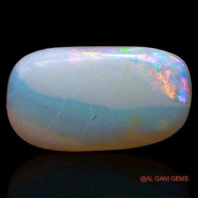 1.95 Cts Natural Australian Fire Opal Loose Gemstone Oval Cabochon 13x7x2 mm A-352