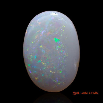 1.95 Cts Unheated Australian Fire Opal Loose Gemstone Oval Cabochon Natural 14x9x2 mm A-354