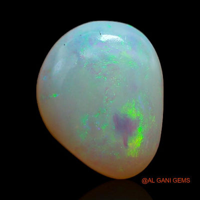 2.85 Cts Unheated Australian Fire Opal Loose Gemstone Fancy Cabochon Natural 11x9x5 mm A-355