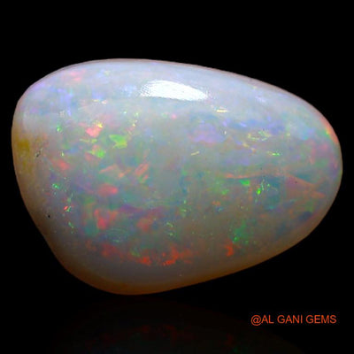 2.60 Cts Natural Australian Fire Opal Loose Gemstone Fancy Cabochon 12x9x3 mm A-357