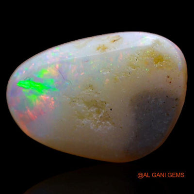 2.60 Cts Natural Australian Fire Opal Loose Gemstone Fancy Cabochon 12x9x3 mm A-357