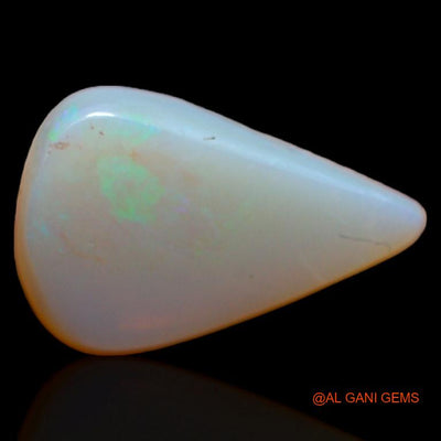 2.50 Cts Natural Australian Fire Opal Loose Gemstone Pear Cabochon 14x9x3 mm A-359