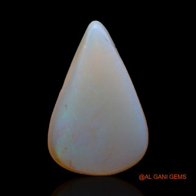 2.50 Cts Natural Australian Fire Opal Loose Gemstone Pear Cabochon 14x9x3 mm A-359