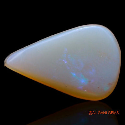 2.50 Cts Natural Australian Fire Opal Loose Gemstone Pear Cabochon 14x9x3 mm A-359