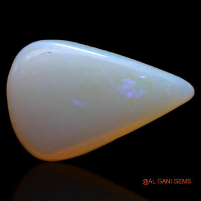 2.50 Cts Natural Australian Fire Opal Loose Gemstone Pear Cabochon 14x9x3 mm A-359
