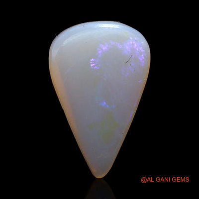 2.50 Cts Natural Australian Fire Opal Loose Gemstone Pear Cabochon 14x9x3 mm A-359