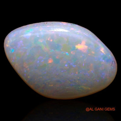 1.50 Cts Natural Australian Fire Opal Loose Gemstone Fancy Cabochon 12x8x2 mm A-360