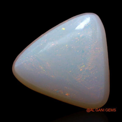 2.45 Cts Natural Australian Fire Opal Loose Gemstone Trillion Cabochon 9x9x4 mm A-363