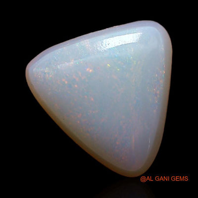 2.45 Cts Natural Australian Fire Opal Loose Gemstone Trillion Cabochon 9x9x4 mm A-363