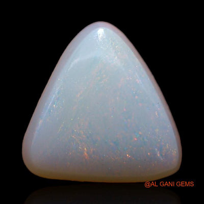 2.45 Cts Natural Australian Fire Opal Loose Gemstone Trillion Cabochon 9x9x4 mm A-363