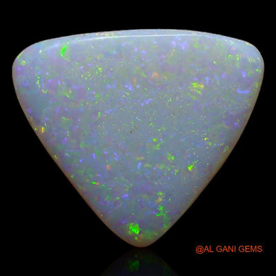 3.65 Cts Natural Australian Fire Opal Trillion Cabochon Loose Gemstone For Jewelry 13x13x3 mm A-368