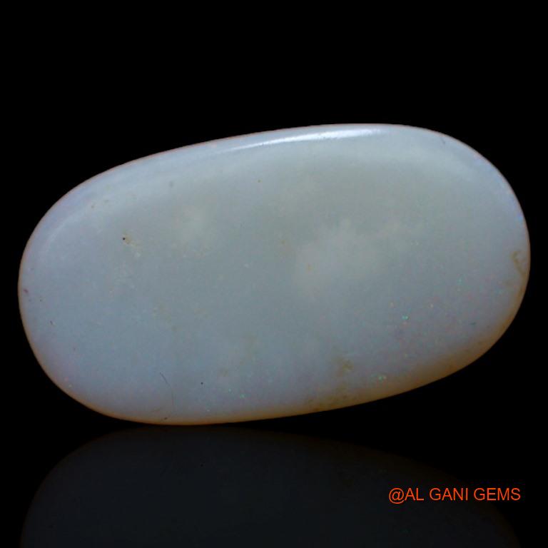Natural Fire Opal Gemstone 3.90 Cts Loose Oval Cabochon From Australia 19x11x2 mm A-369